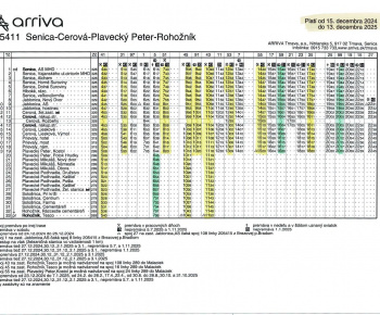 Aktuality / Zmena autobusov od 15.12.2024 - foto